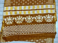 SKU0873 : Pure Chanderi Cotton – Traditional saree - Hand Wash, Yes