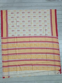 SKU0876 : Mulmul Cotton Saree, Lightweight saree - Hand Wash, No