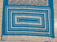 SKU0877 : Mulmul Cotton Saree, Lightweight saree - Hand Wash, No