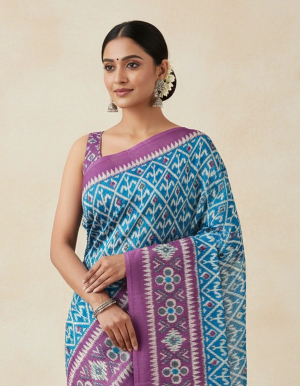 SKU0880 : Mulmul Cotton Saree, Lightweight saree - Hand Wash, No