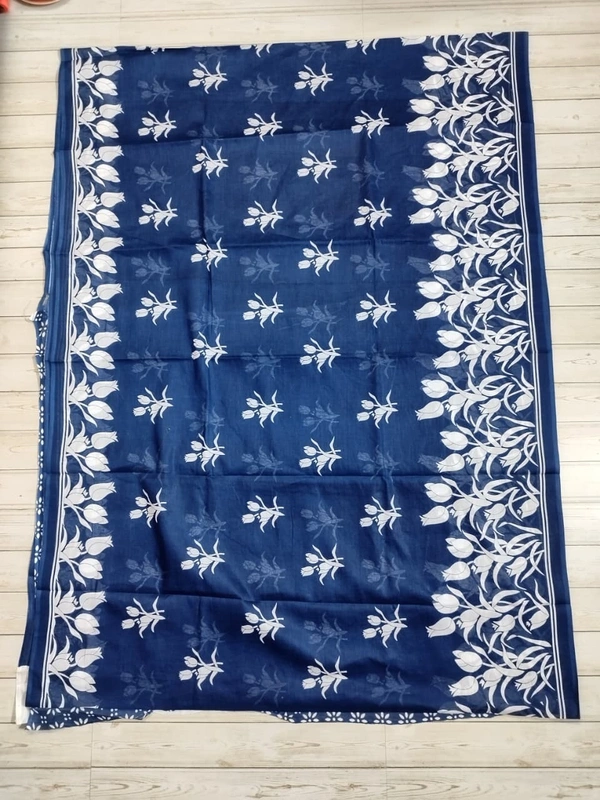 SKU0881 : Mulmul Supersoft Cotton Saree, Lightweight saree - Hand Wash, No