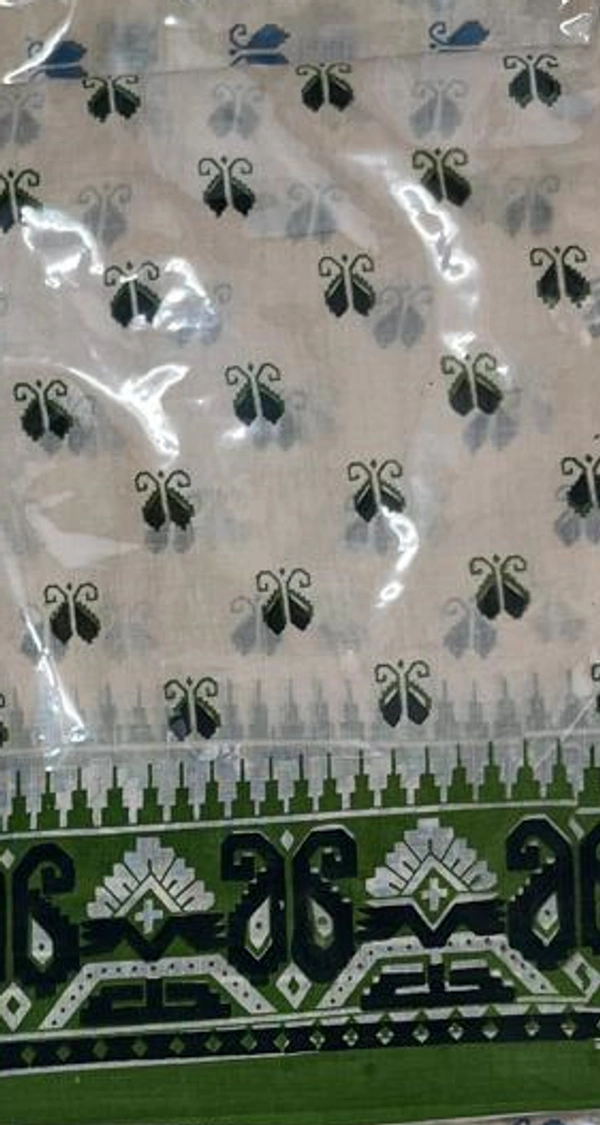 SKU0883 : Mulmul Cotton Saree, Lightweight saree - Hand Wash, No