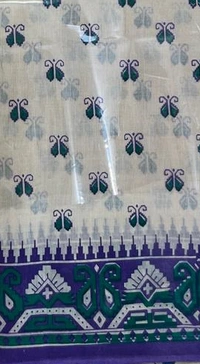SKU0883 : Mulmul Cotton Saree, Lightweight saree - Hand Wash, No