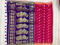 SKU-0823 : Elegant Handwoven Semi Silk Saree - Hand Wash, Yes