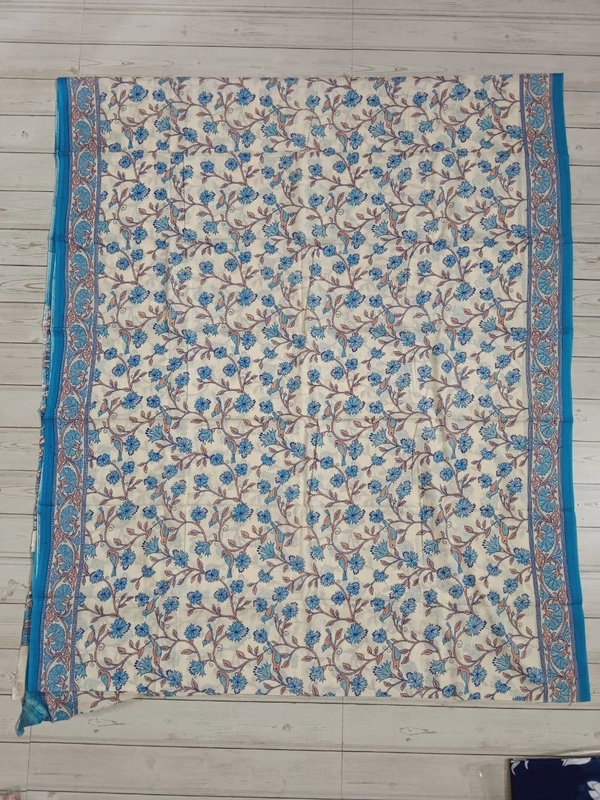 SKU0887 : Mulmul Cotton Saree, Lightweight saree - Hand Wash, No