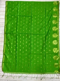  SKU-0824 : Elegant Handwoven Semi Silk Saree - Hand Wash, Yes