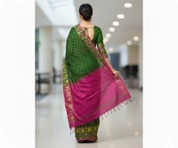 SKU-0825 : Elegant Handwoven Semi Silk Saree - Hand Wash, Yes