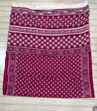 SKU1209 : Mulmul Cotton Saree, Lightweight saree - Hand Wash, No