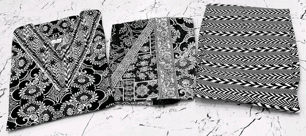 Premium Quality Cotton Kurti Pant Set - Black 1, XXL/44