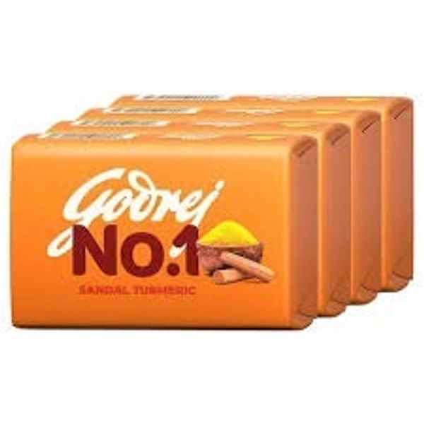 GODREJ NO.1 SANDAL 125g 3+1FREE - 4 PCS