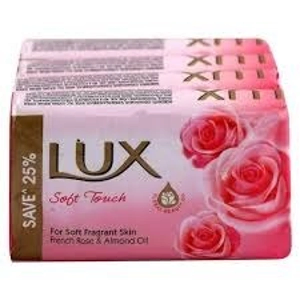 LUX ROSE SOAP 4 X 43GM - 4 PCS