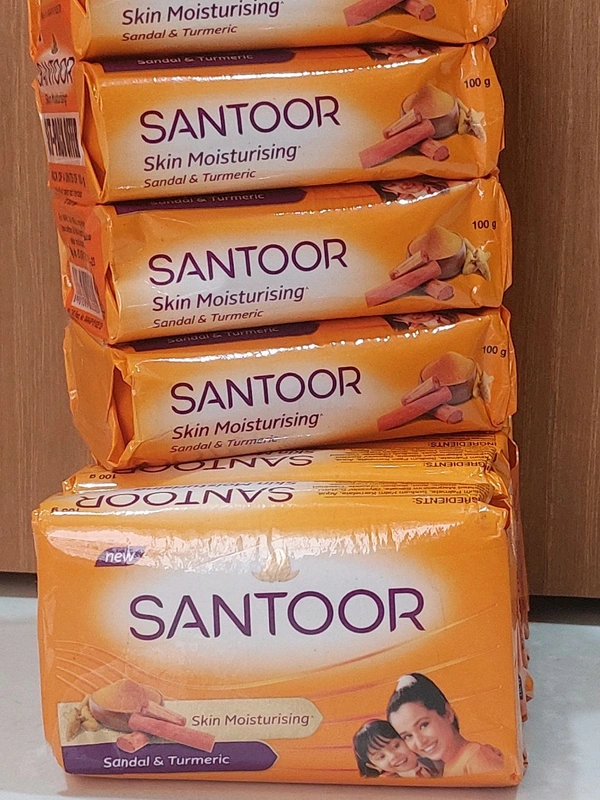 SANTOOR Skin Moisturising - 100 G X 4pcs