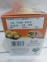 Madhusudan Masala Pani puri Combo Pack  - 5 Taste, 270 Gm