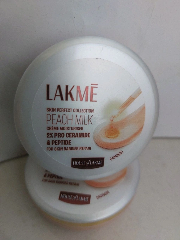 LAKME MOISTURISER SKIN CREAM - Peach Milk, 25 G