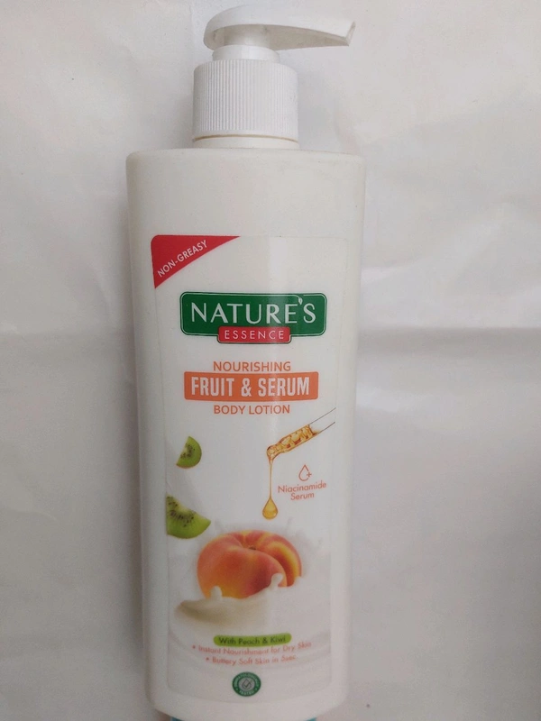 NATURE'S NOURISHING BODY LOTION - 400 Ml, FRUIT & SERUM