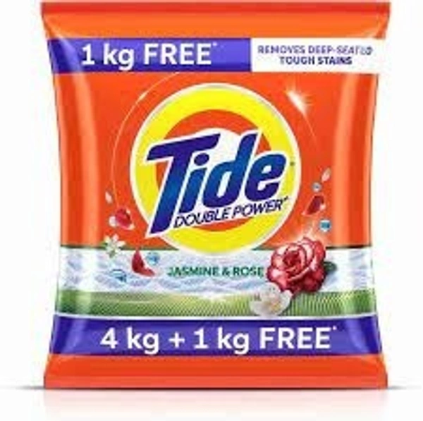 TIDE DETERGENT POWDER - 4 KG + 1 KG