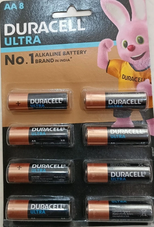 DURACELL ULTRA  AA 8 - 1 PCS