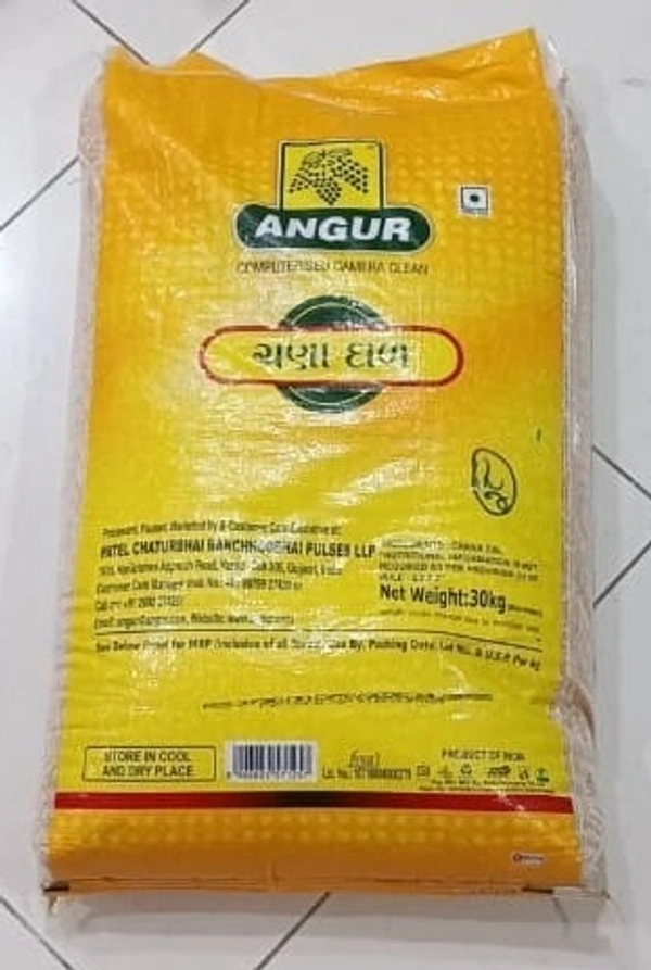 ANGUR CHANA DAL (ચણાદાળ) - 30 KG