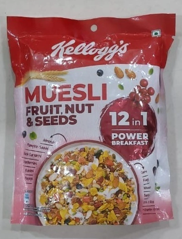 KALLOGGS MUESLI NUTS DEL - 240 GM, NUTS DELIGHT