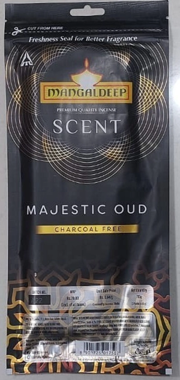 MAGALDEEP AGARBATTI  - 110 G, MAJESTIC OUD