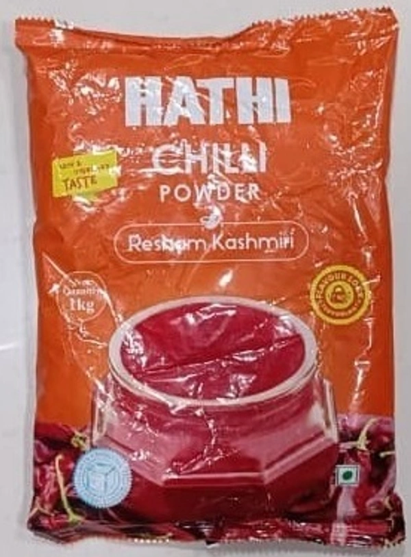 HATHI CHILLI POWDER - 1 KG, RESUM KASHMIRI
