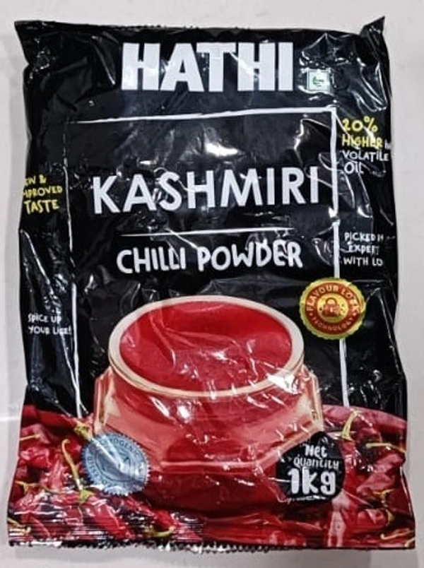 HATHI CHILLI POWDER (તીખું નહિ) - 1 KG, KASHMIRI