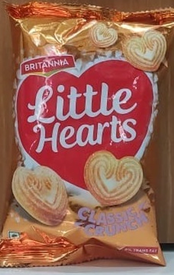 BRITANNIA LITTLE HEARTS BISCUITS - 75 G
