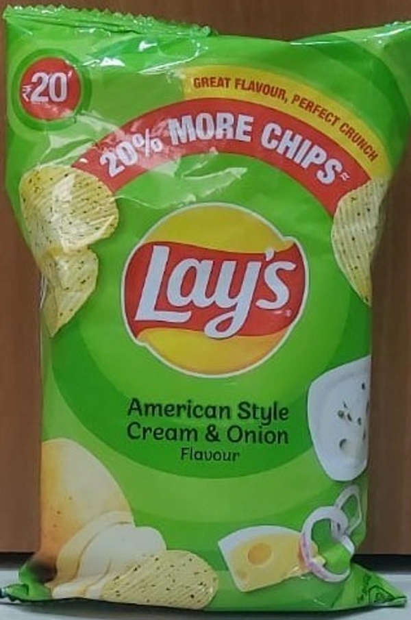 LAYS WAFRS CREAM & ONION - 48 G