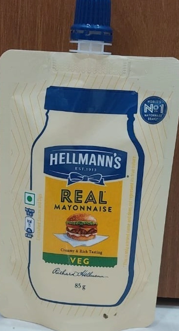 HALLMANN'S MAYONNIASE - 85 G, REAL