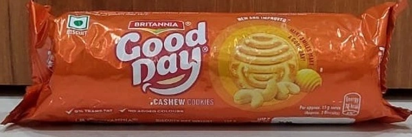 BRITANNIA GOOD DAY BISCUITS - 100 G, CASHEW