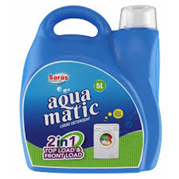 SARAS AQUA MATIC LIQUID  (2 IN 1) - 5 LTR