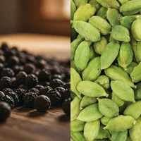 Green Cardamom, Black Pepper Combo | Jasmil Spices