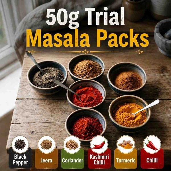 Jasmil Spice Masala Discovery Pack (6 x 50g) - 6×50g