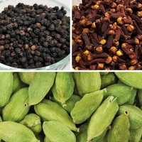 Green Cardamom, Black Pepper, Cloves Combo | Jasmil Spices