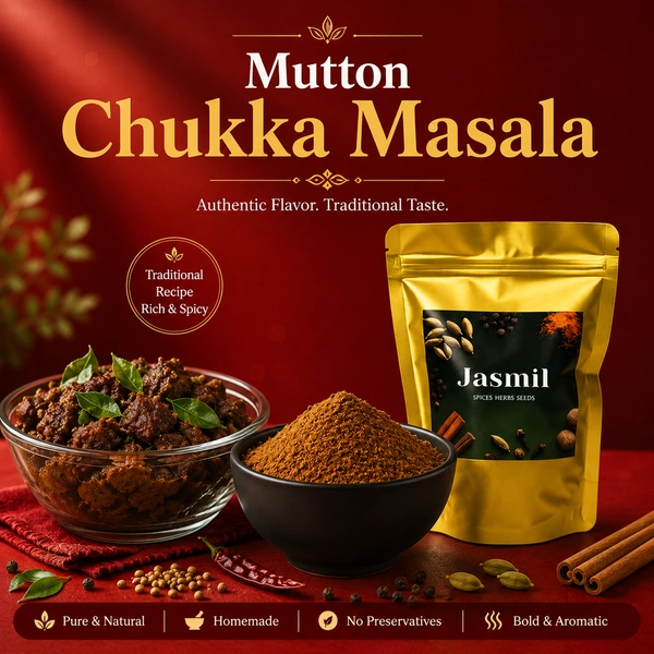 Mutton Chukka Masala | Homemade | Jasmil Spices
