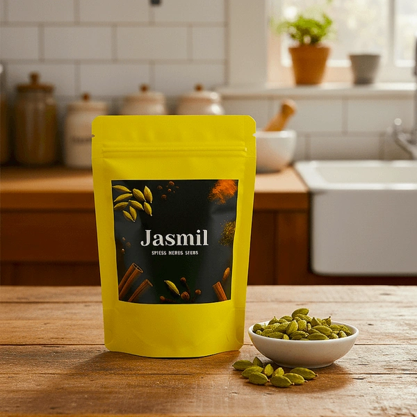 Premium Green Cardamom (8 mm)  | Jasmil Spices
