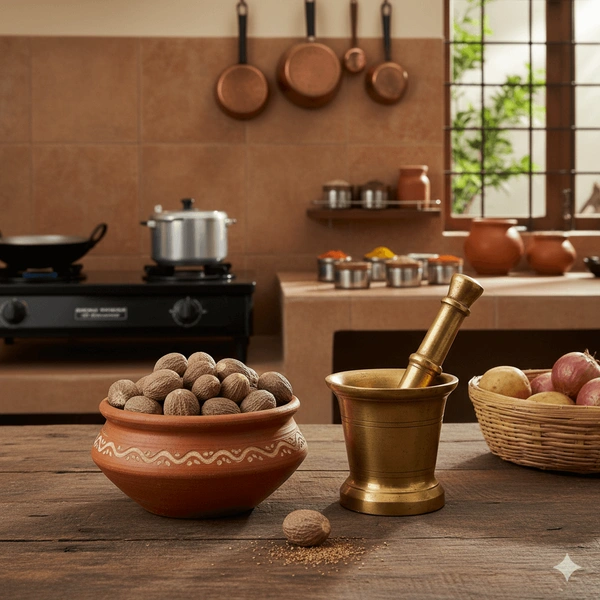 Nutmeg 50g | Jathikka | Jayfal | Jaiphal | Jasmil Spices