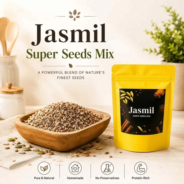 Jasmil Super Seeds Mix | Protein-Rich | Homemade