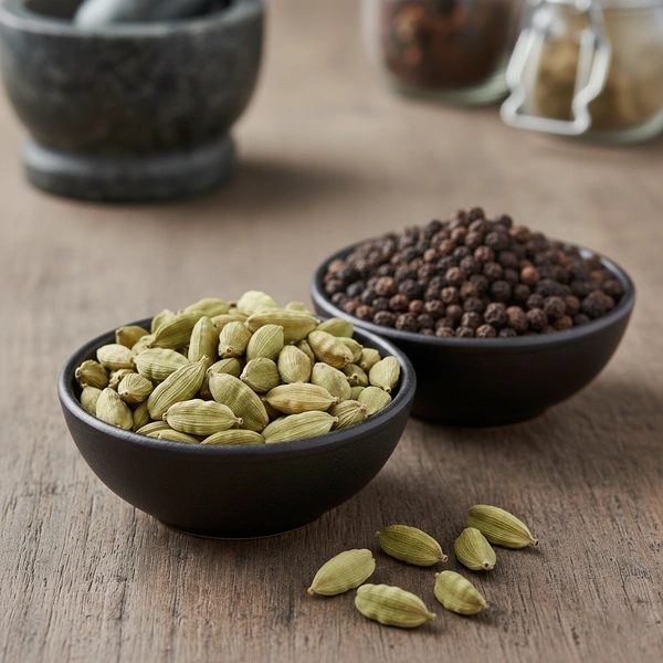 Green Cardamom, Black Pepper Combo | Jasmil Spices