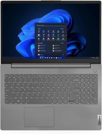 Lenovo V15-83CQA00WIN (AMD Ryzen5-7520U/16GB/512GB/15.6" FHD/DOS/Iron Grey) - 39.62 cm (15.6 Inch), Gray, Ryzen 5 Quad Core, 512 GB, 16 GB, DDR4, 7520U, Up to 4.3 GHz, SSD, NO, AMD, 4MB, Windows 11 Home, Laptop, Power Adaptor, User Guide, Warranty Documents