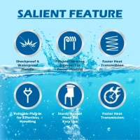 Eltons Euro Electric Immersion Rod Water Heater - 1.5 Kilowatts