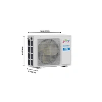 Godrej 1.5 Ton 3 Star Inverter Split AC (AC 1.5T SIC18TTC3-WWA, White) - SIC18TTC3