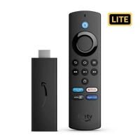Amazon Fire TV Stick Lite with all-new Alexa Voice Remote Lite (no TV controls), HD streaming device | Now with App controls - TV STICK LITE, Black