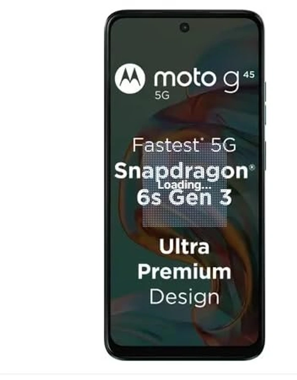 Motorola G45 5G (Brilliant Green, 8GB RAM, 128GB Storage) | 6.5" FHD+ Display | Snapdragon 6 Gen1 Processor | 50MP Camera | 16MP Front Camera | 5000mAh Battery | 33W Charging - MOTOROLA g45 5G