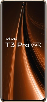 vivo T3 Pro 5G (Sandstone Orange, 8GB RAM+ 256GB Storage) | Snapdragon 7 Gen 3 Processor | 120Hz AMOLED Display | Dual Nano-SIM | 5500mAh Battery - vivo T3 Pro 5G