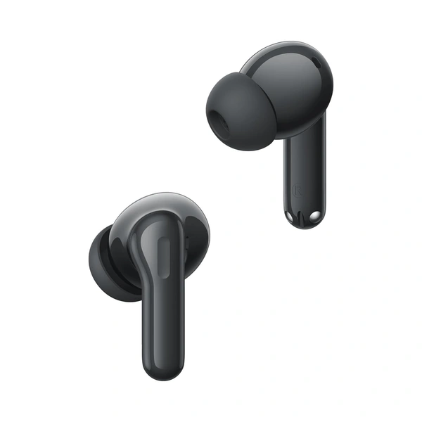 REALME realme Buds T200 True Wireless Earbuds with Hi-Res Audio, 12.4mm Dynamic Bass Drivers, 32 dB ANC, Quad Mic, 45ms Latency, Upto 50 Hrs Playback, Fast Charge, IP55 Rated, BT 5.4 - T200