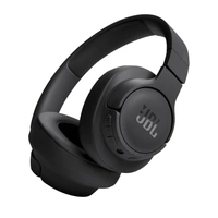 JBL Tune 720BT Wireless Over Ear Headphones with Mic, Pure Bass Sound, Upto 76 Hrs Playtime, Speedcharge, Dual Pairing, Customizable Bass with Headphones App, Lightweight, Bluetooth 5.3 - TUNE 720BT