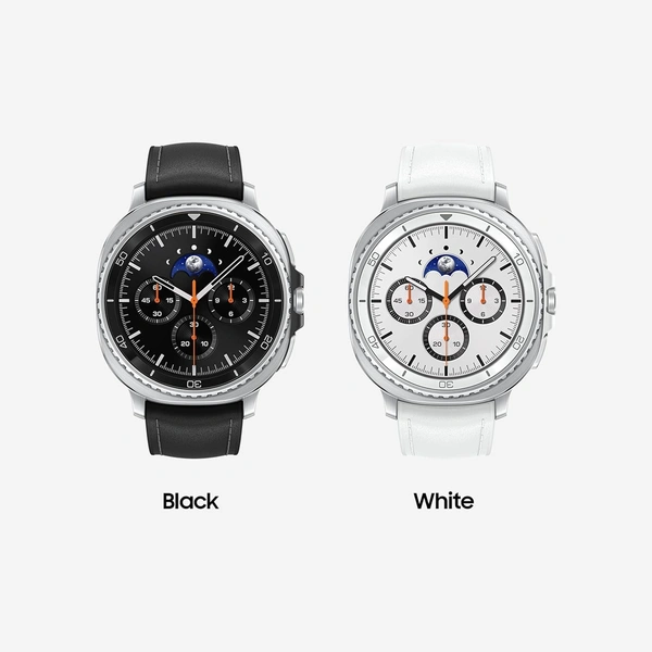 Samsung Galaxy Watch8 Classic (46mm LTE, Black) with 3nm Processor | Dual GPS | Sapphire Glass & Stainless Steel | 5ATM & IP68 | BP, ECG, IHRN & Vascular Load Monitoring | Anti-oxidant Index - WATCH 8 CLASSIC