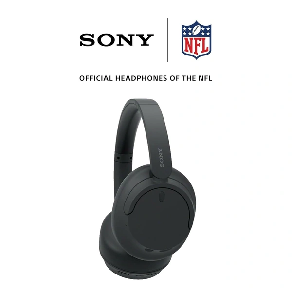Sony WH-CH720N Active Noise Cancellation Wireless Bluetooth Over Ear Headphones with Mic, Adaptive Sound Control, Quick Charge, Up to 35Hrs Battery, Customized EQ- Black Model : YY2966 - WH-CH720