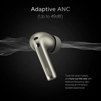 Noise Master Buds, Sound by Bose in-Ear Bluetooth Earbuds, Up to 49dB Adaptive ANC, LHDC 5.0, Immersive Spatial Audio, 44H Playtime with 6 mic ENC, Dual Pairing, IPX5 Ear Buds TWS - MASTER BUDS